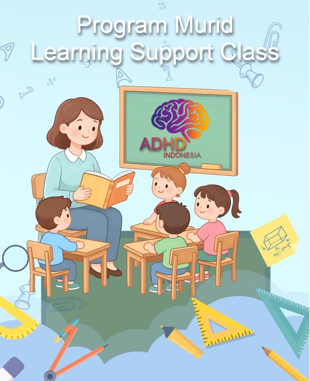 Program ADHD Indonesia Kabupaten Sumba Barat Kelas Pendampingan Belajar (Learning Support Class)