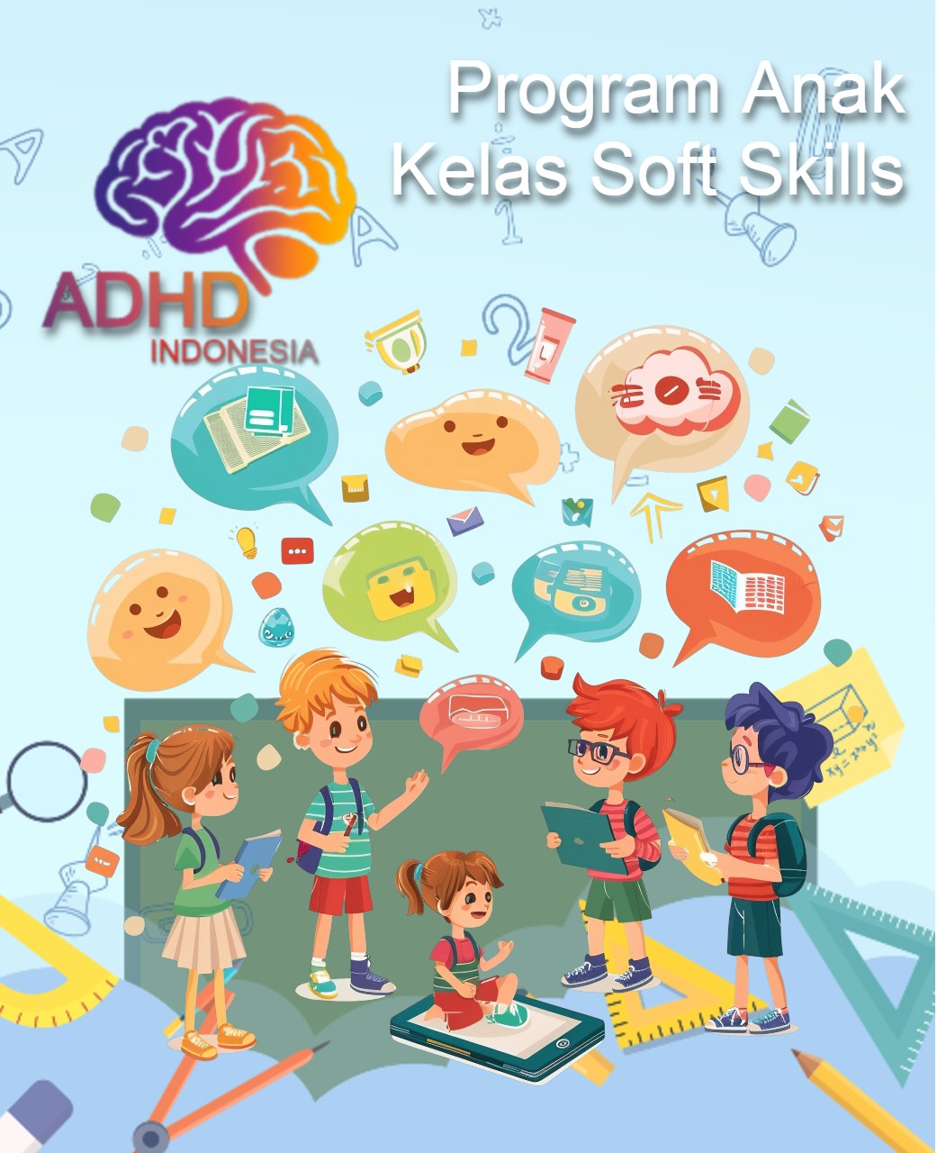 Program ADHD Indonesia Kabupaten Sumba Barat Kelas Soft Skills Anak ADHD